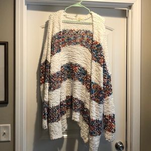 Oversized Popcorn Cardigan